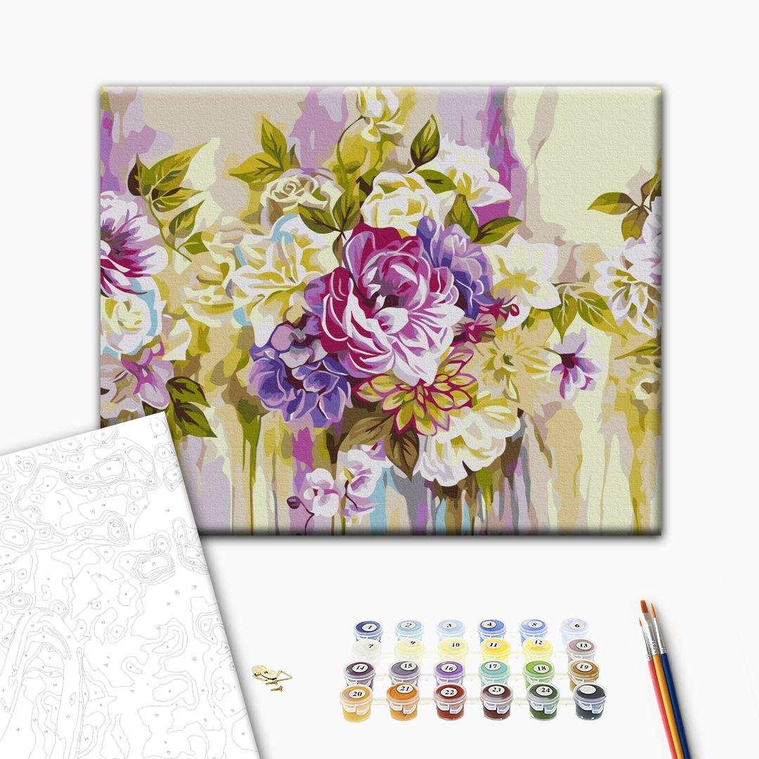 Painting by numbers Pastel still life © Anna Steshenko (BS53564)