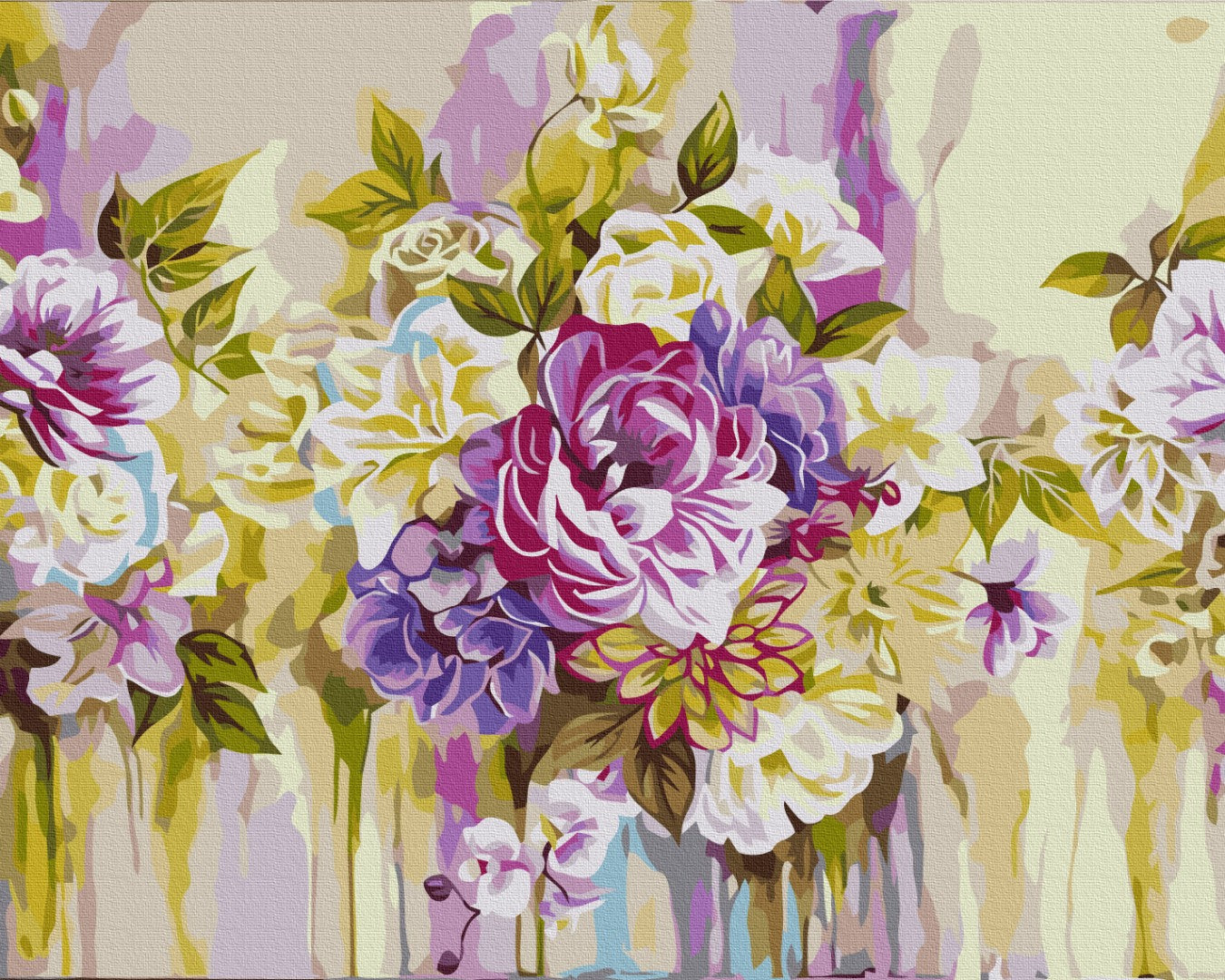 Painting by numbers Pastel still life © Anna Steshenko (BS53564)