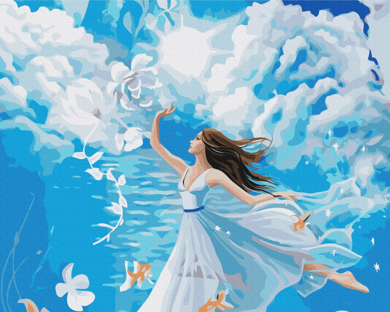 Painting by numbers Wave of tenderness © Anna Steshenko (BS53566)