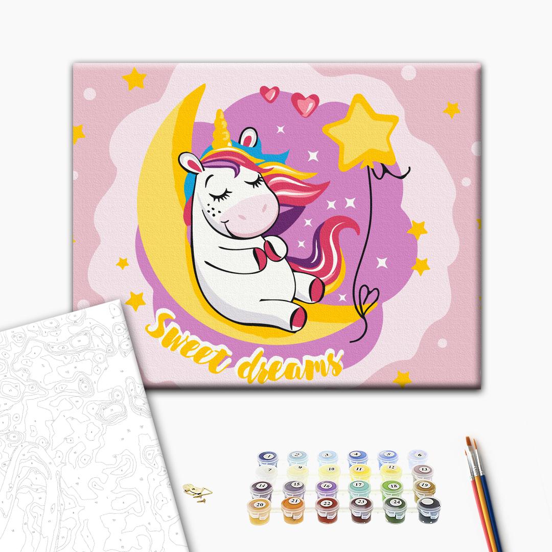 Painting by numbers Dream of a unicorn (KBS0109)