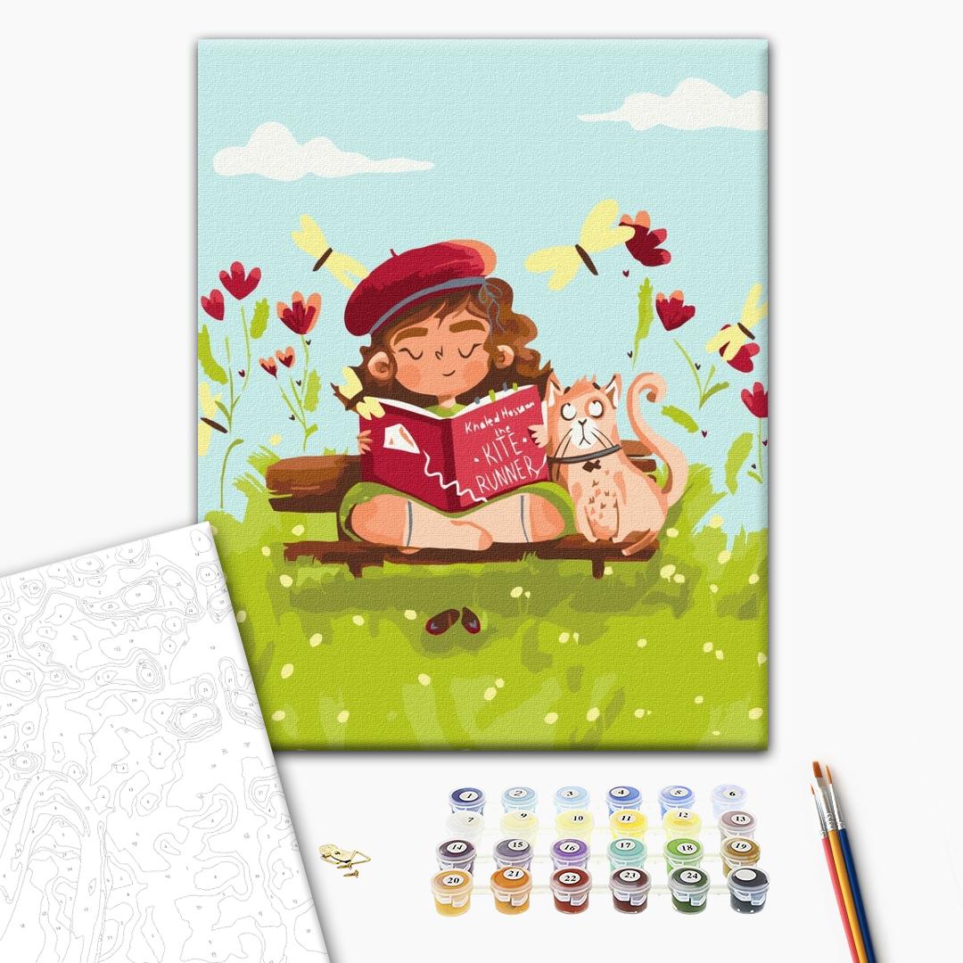 Painting by numbers Fairy on vacation ©Yana Kozak (KBS0124)