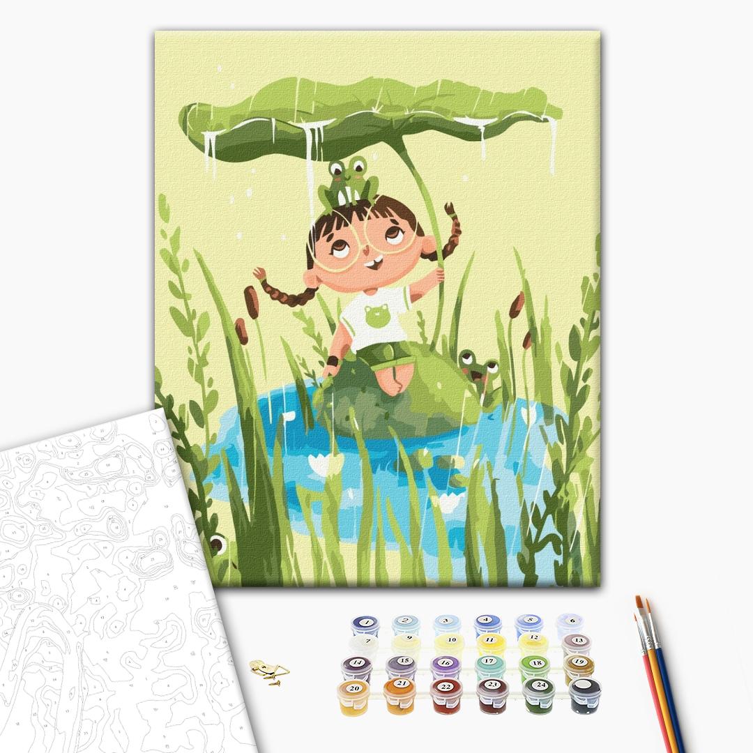 Painting by numbers Fairy of the lake ©Yana Kozak (KBS0125)