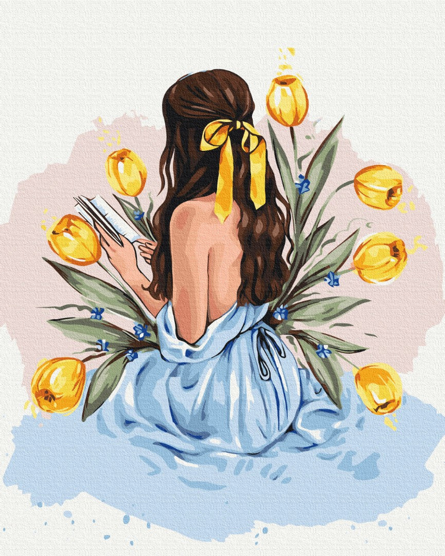 Painting by numbers History of tulips © Alla Berezovska (BS53574)