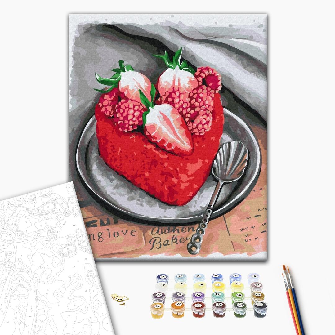 Painting by numbers Love for dessert © Anna Kulyk (BS53586)