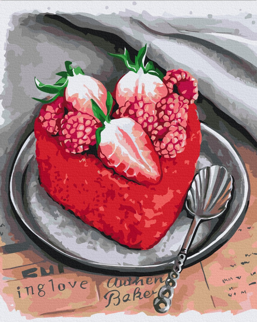 Painting by numbers Love for dessert © Anna Kulyk (BS53586)