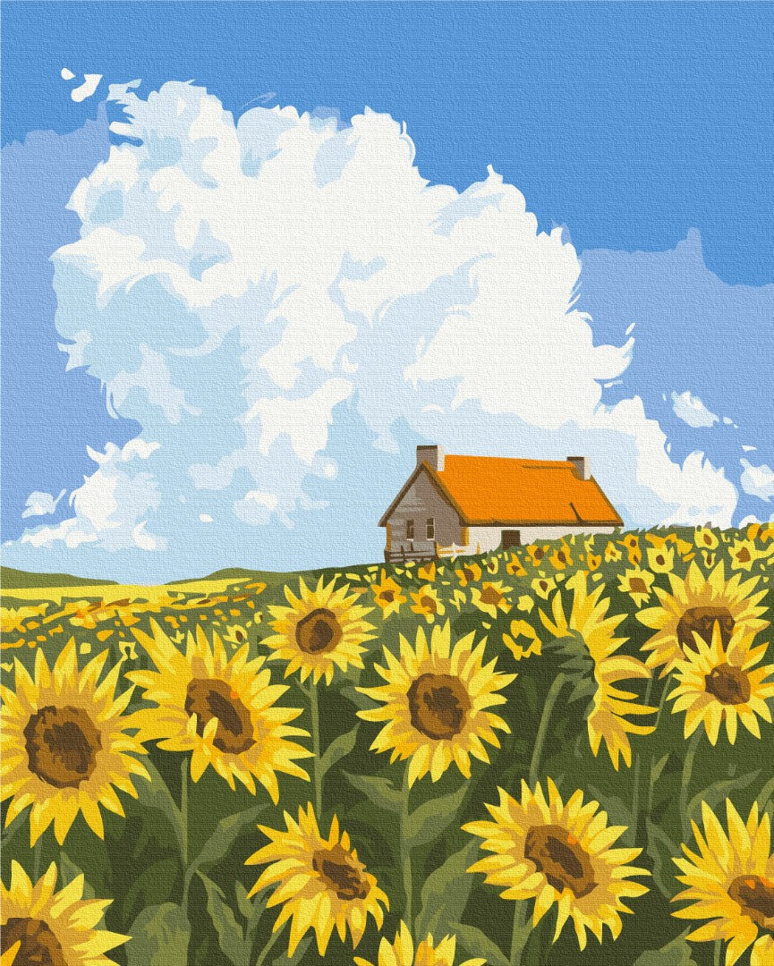Painting by numbers Sunny Valley ©Hanna Rolinska (BS53581)