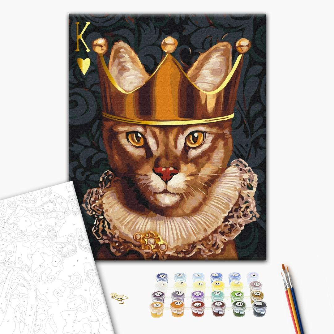 Painting by numbers King of Hearts ©Lucia Heffernan (BS53504)