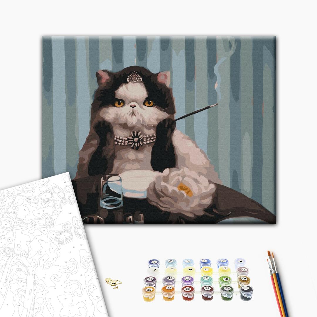 Painting by numbers Breakfast at Tiffanys ©Lucia Heffernan (BS53475)