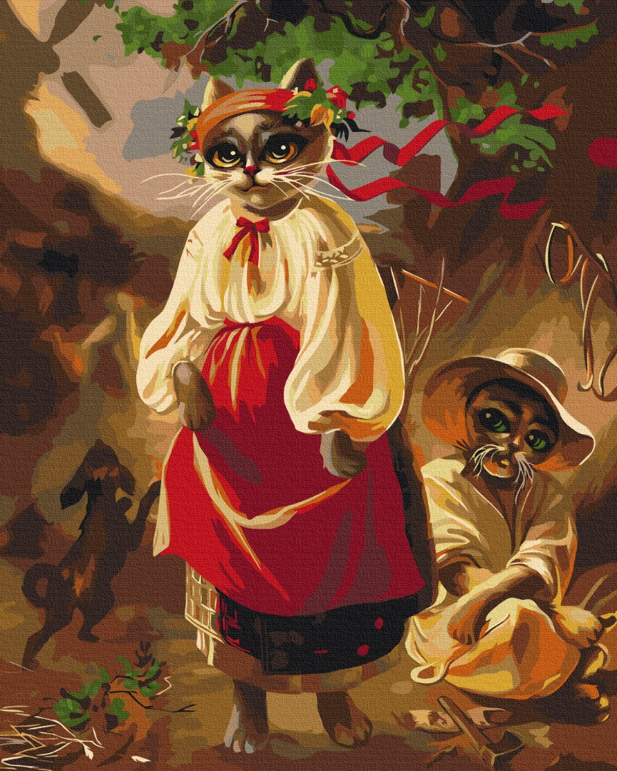 Painting by numbers Koterina © Marianna Pashchuk (BS53663)