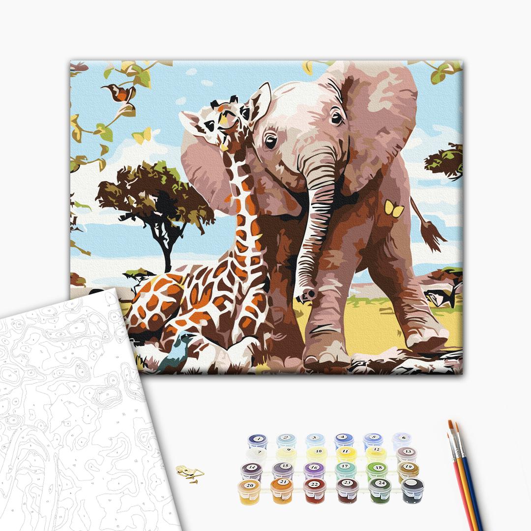 Painting by numbers Lovely friends (RBS8895)