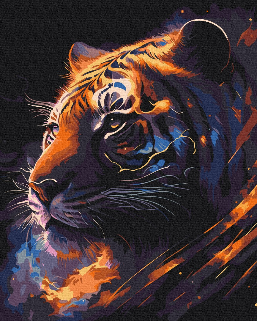 Painting by numbers Tiger Zodiac (BS53691)