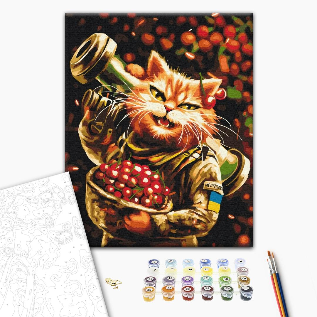 Painting by numbers Cat Melitopol © Marianna Pashchuk (BS53699)