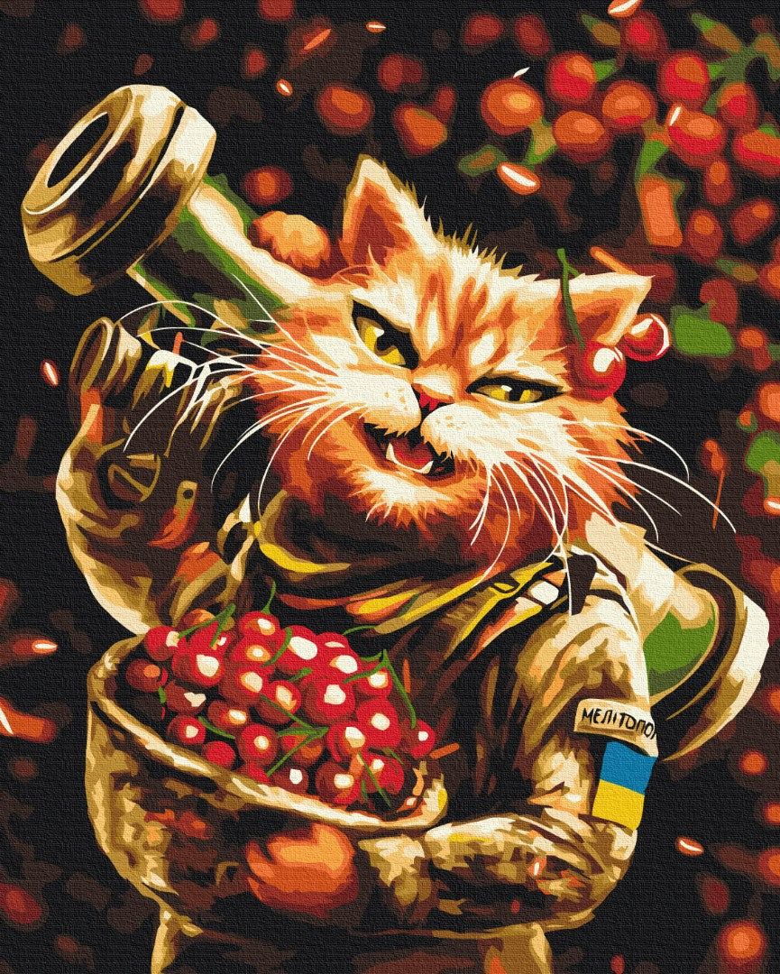 Painting by numbers Cat Melitopol © Marianna Pashchuk (BS53699)