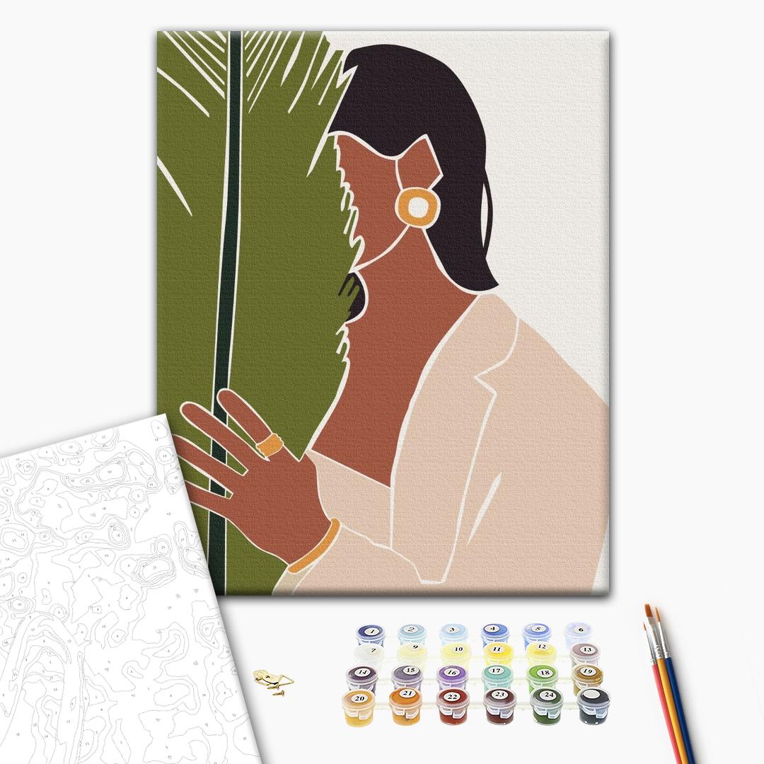 Painting by numbers Exotic touches (BS53683)
