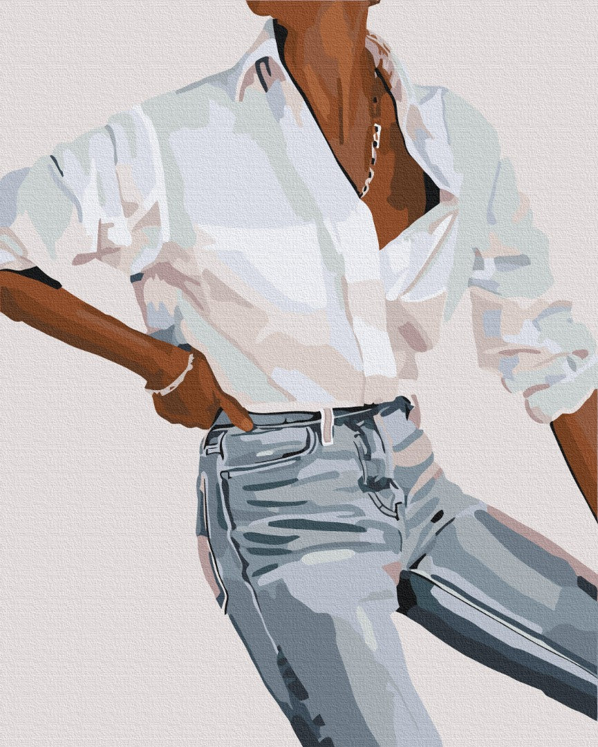 Painting by numbers Stylish harmony (BS53679)