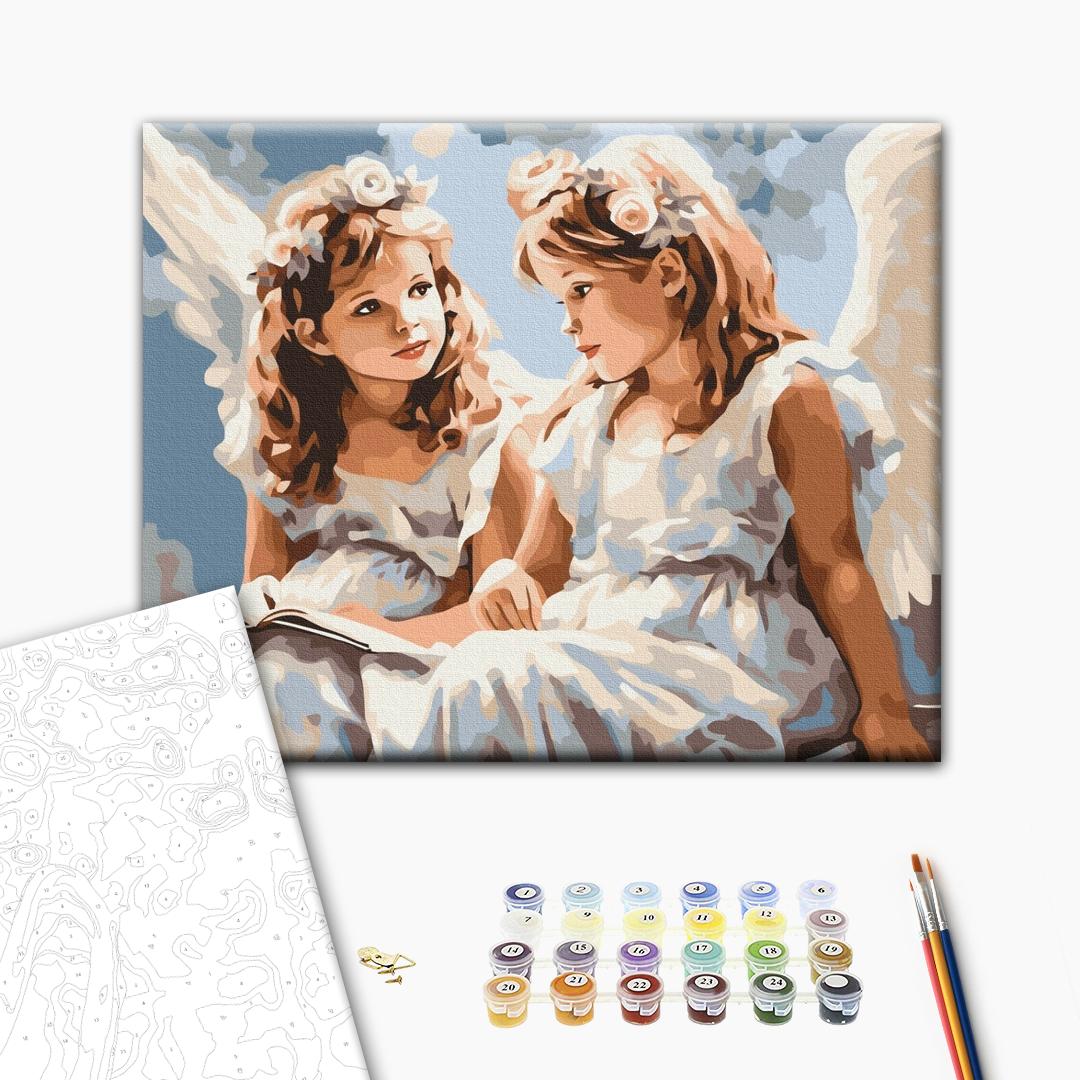Painting by numbers Angels (BS53708)
