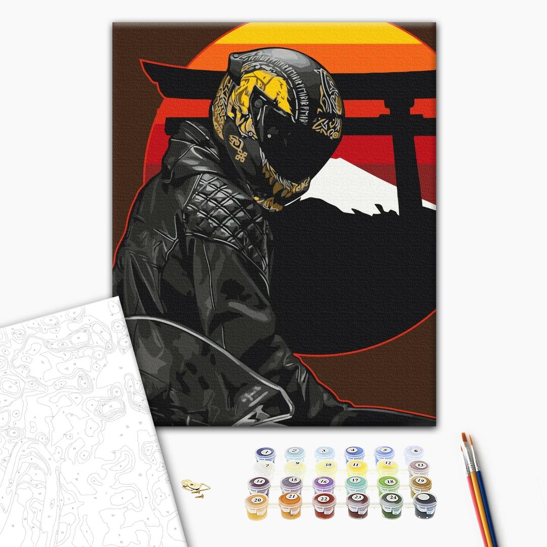 Painting by numbers Eastern racer (BS53711)