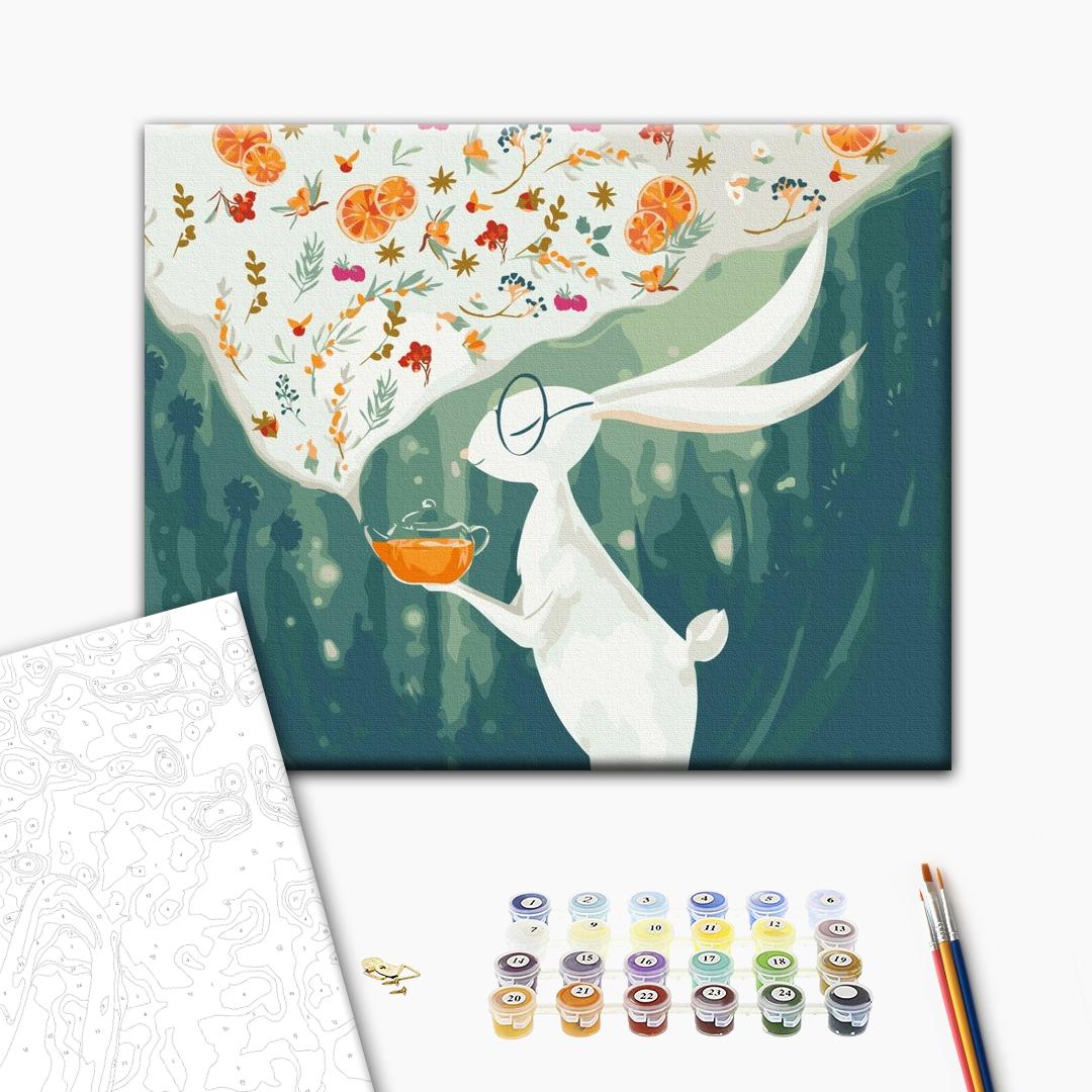Painting by numbers Field tea ceremony @artdi.ua (BS53718)