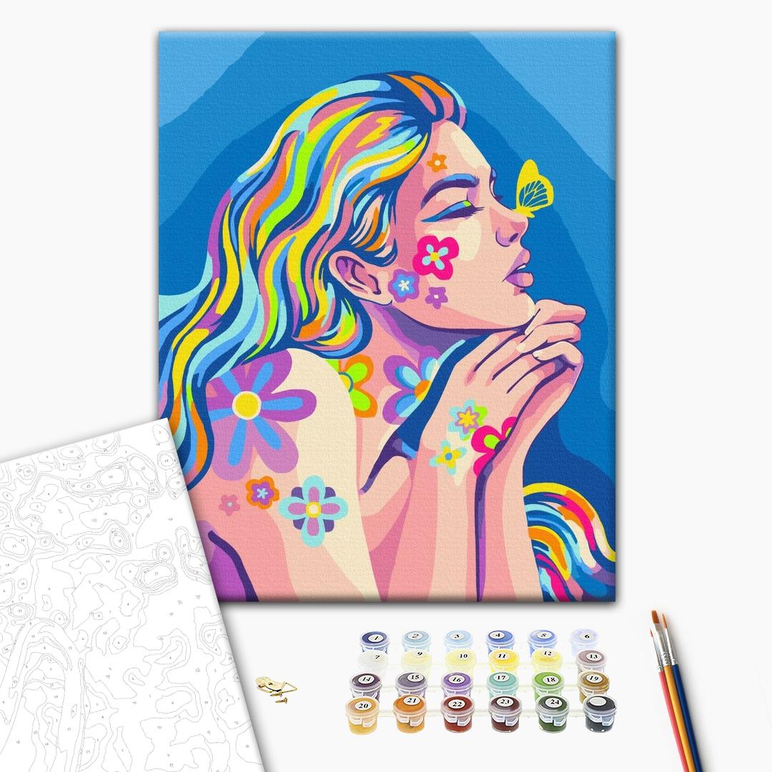 Painting by numbers Neon dreams © Polina Skurikhina (BS53732)
