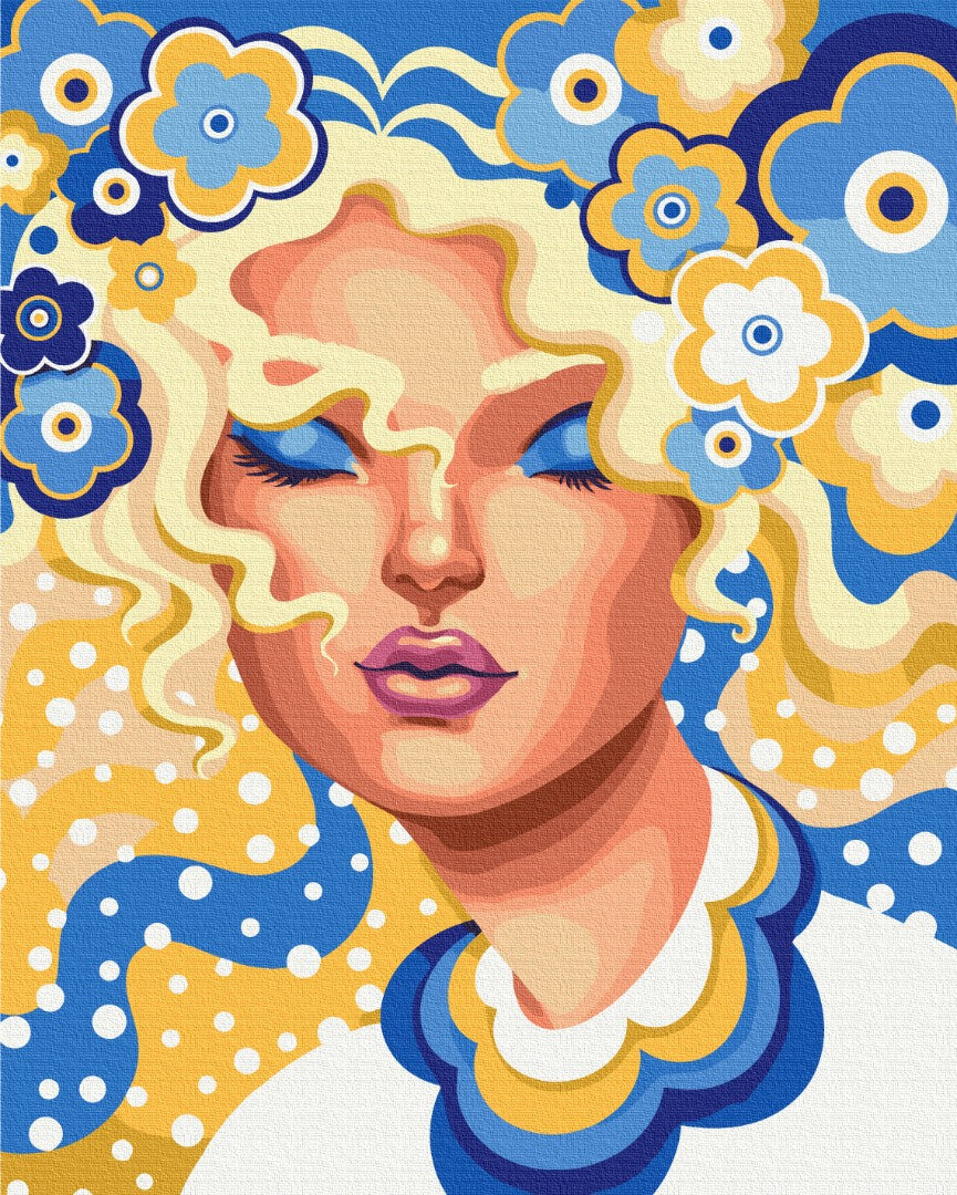 Painting by numbers Ukrainian colors © Polina Skurikhina (BS53733)