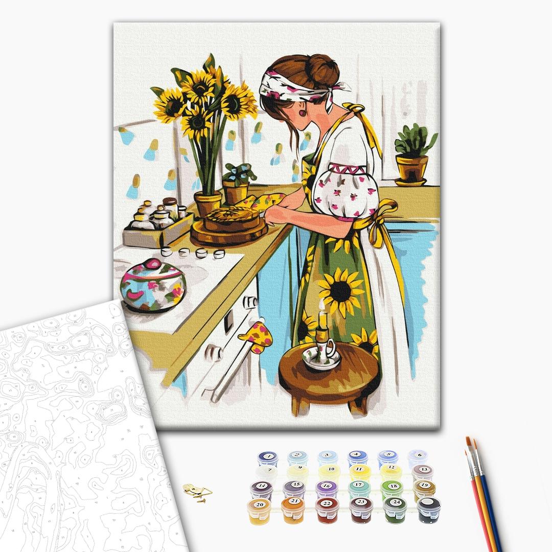 Painting by numbers Home comfort © Alla Berezovska (BS53729)