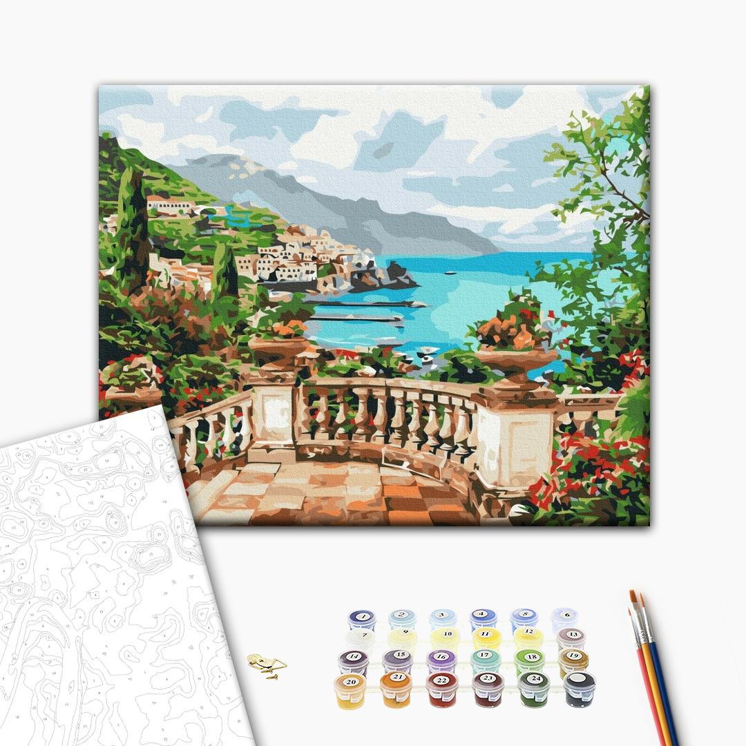 Painting by numbers Sea view (BS53740)