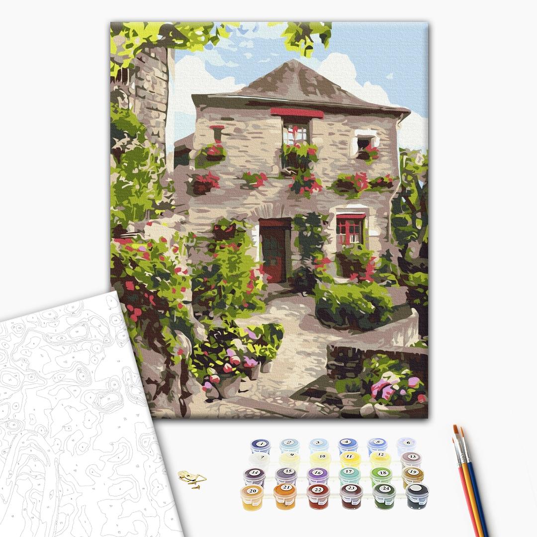 Painting by numbers Two worlds of Provence 1 (BS53741)