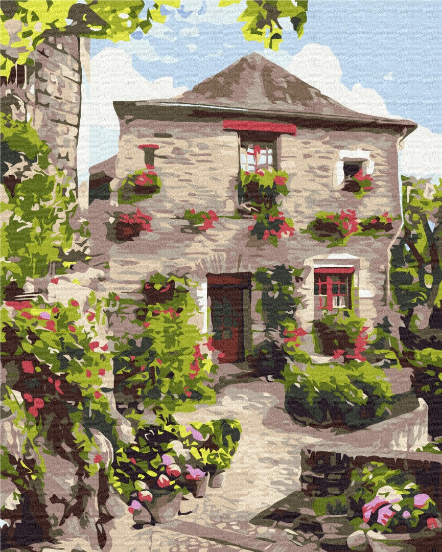 Painting by numbers Two worlds of Provence 1 (BS53741)