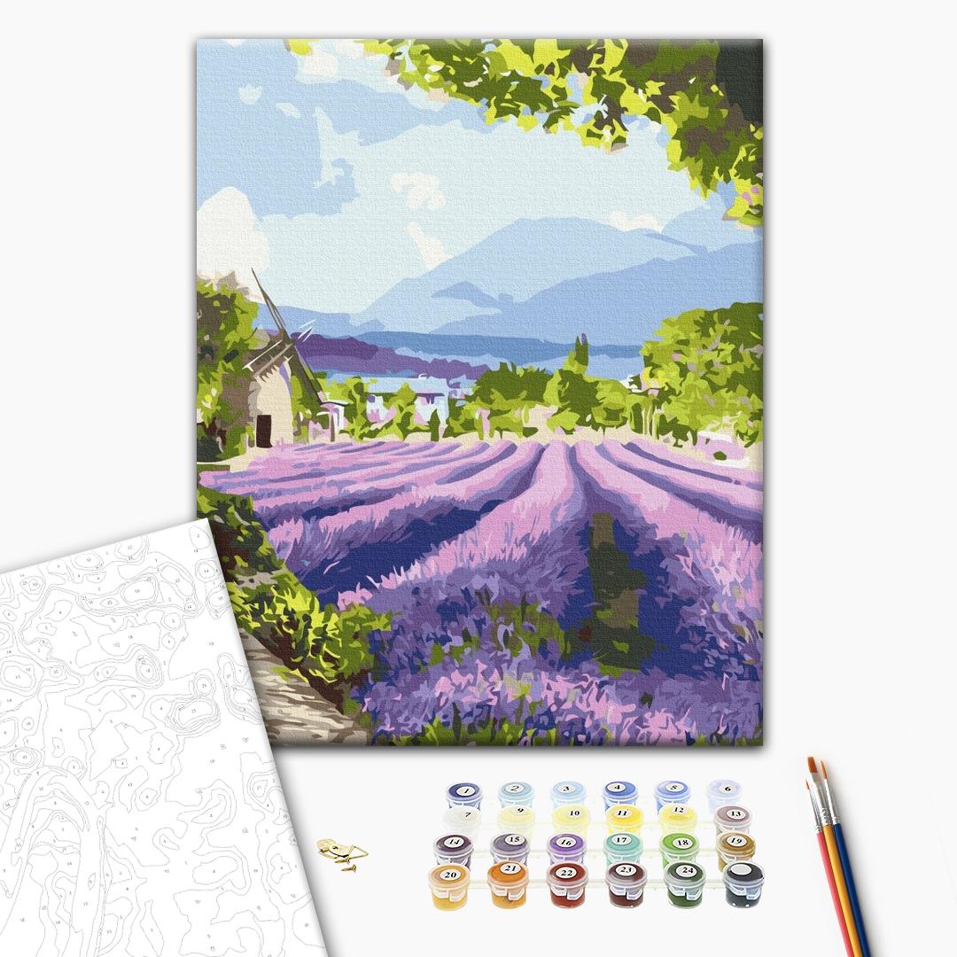 Painting by numbers Two worlds of Provence 2 (BS53742)