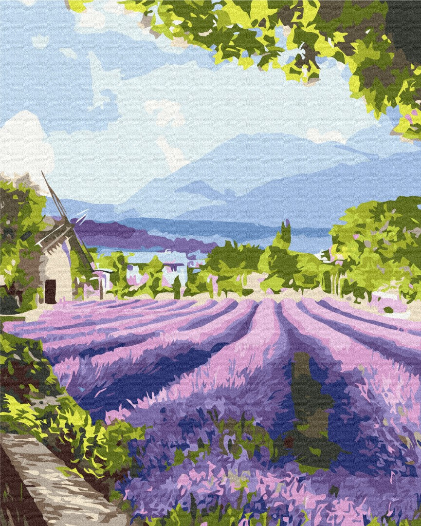 Painting by numbers Two worlds of Provence 2 (BS53742)