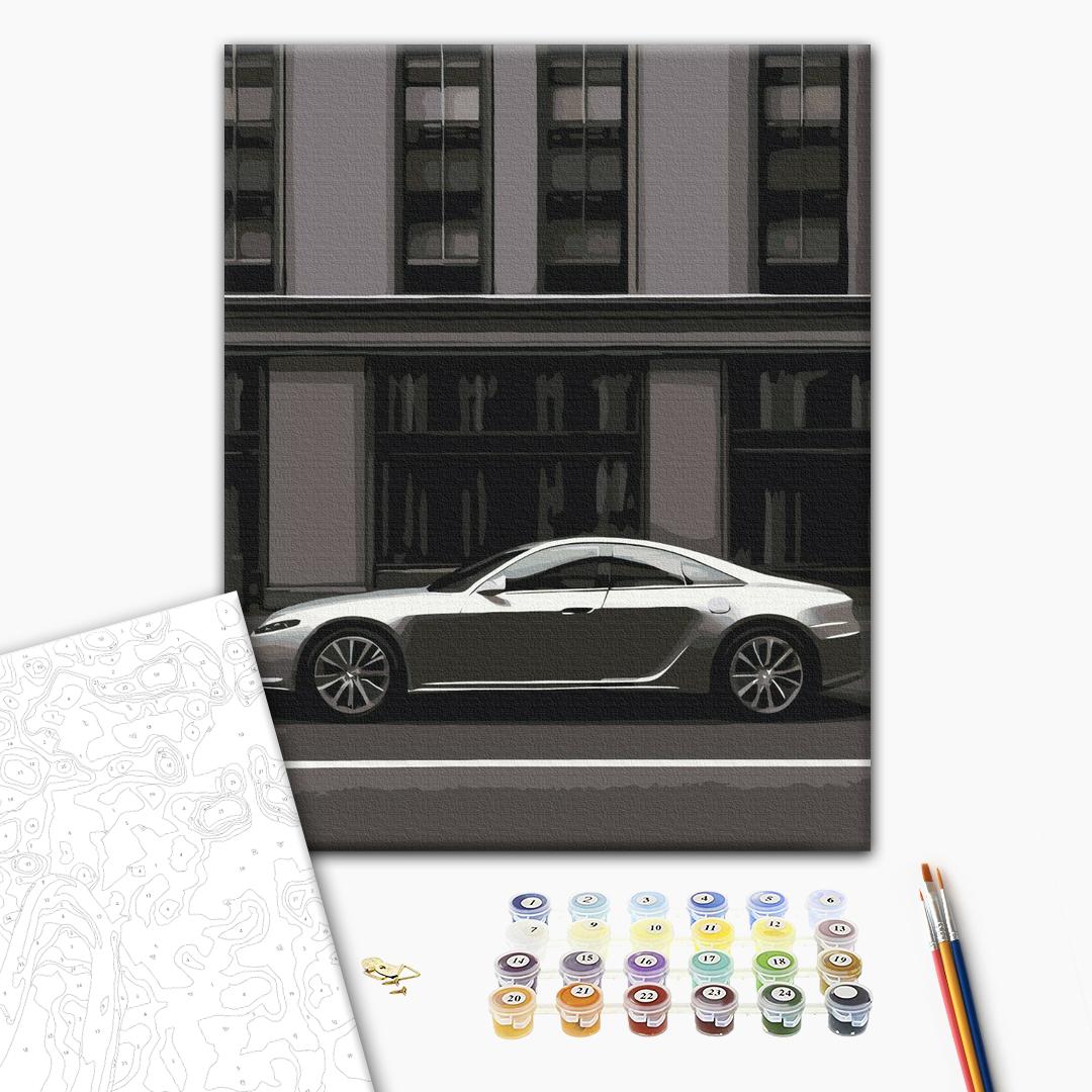 Painting by numbers Metropolitan car (BS53757)