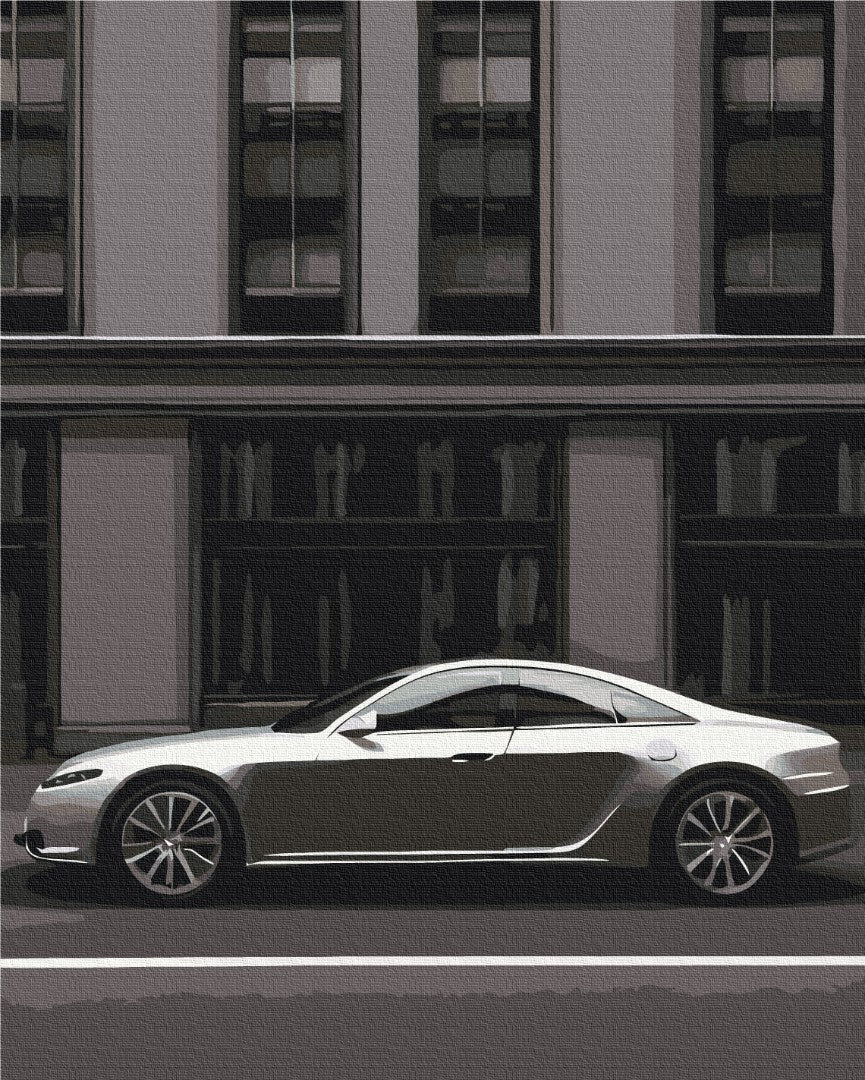 Painting by numbers Metropolitan car (BS53757)