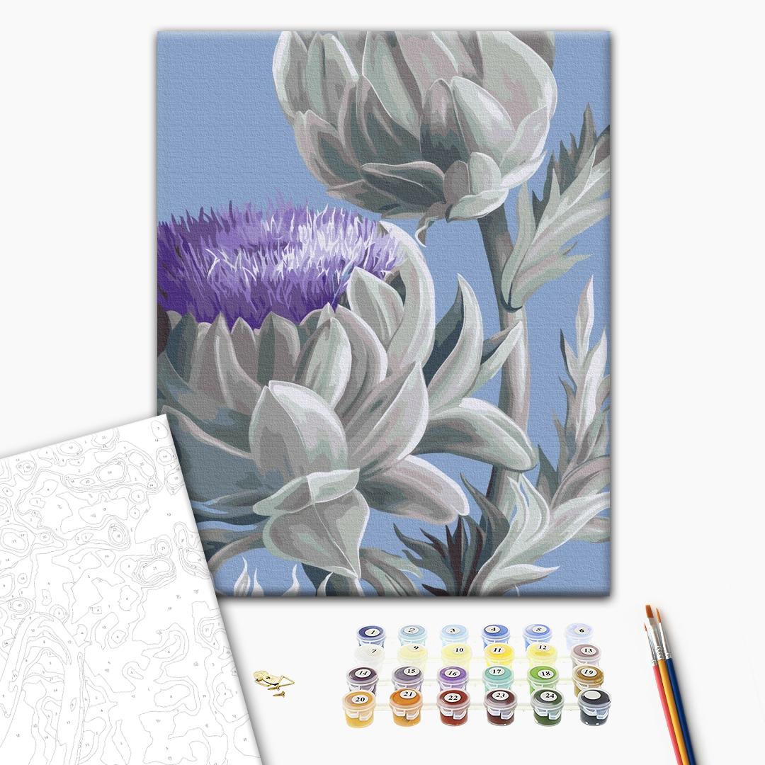 Painting by numbers Artichokes © Yana Biluhina (BS53758)