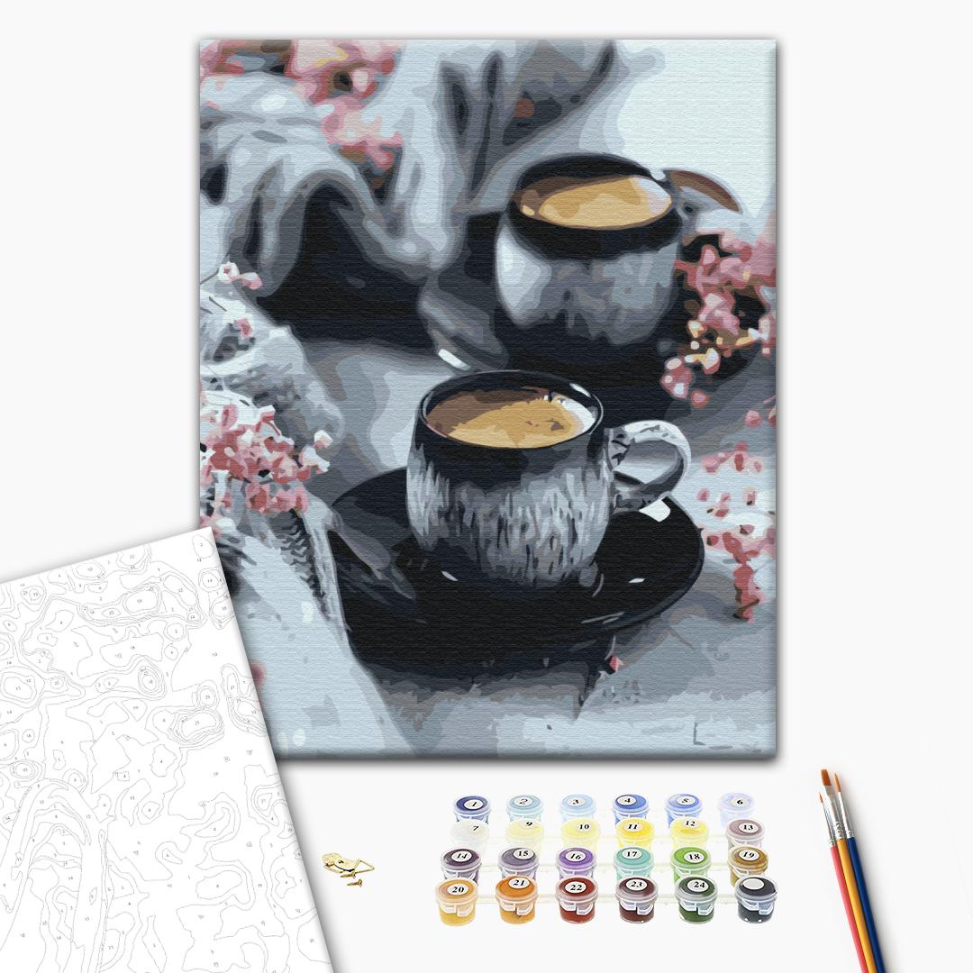 Painting by numbers Coffee in cups (BS52053)