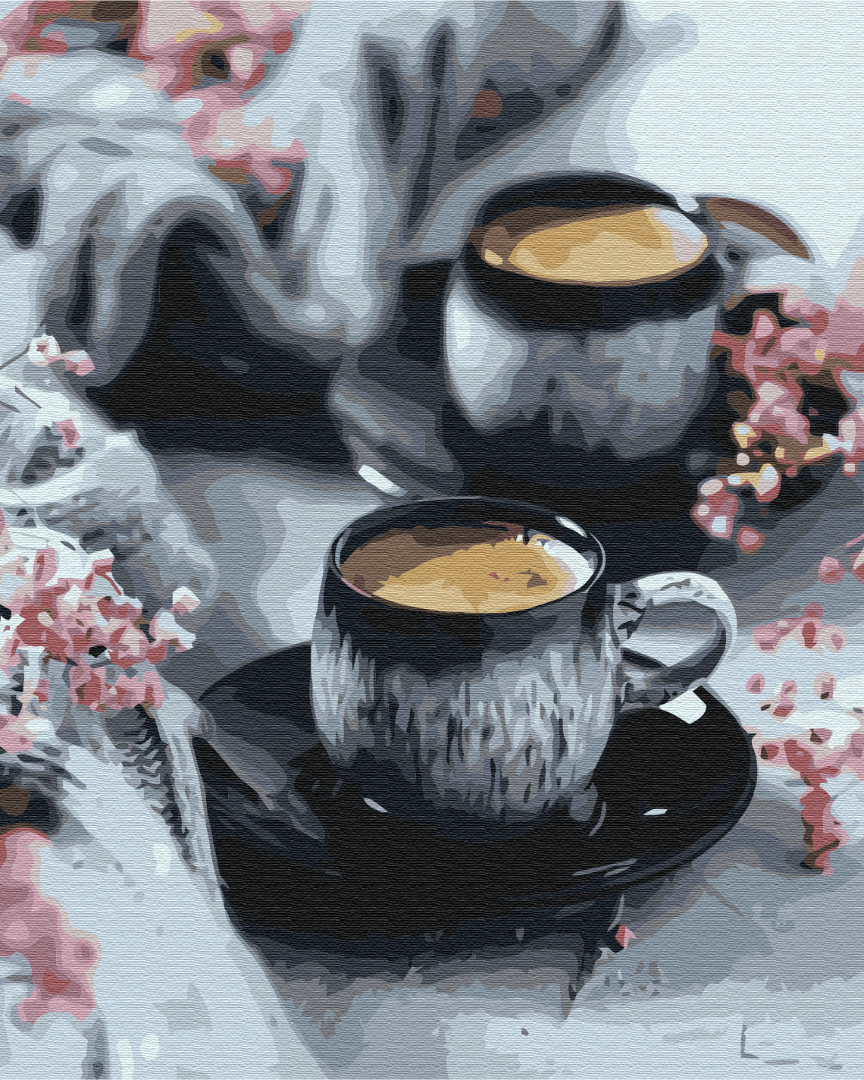 Painting by numbers Coffee in cups (BS52053)