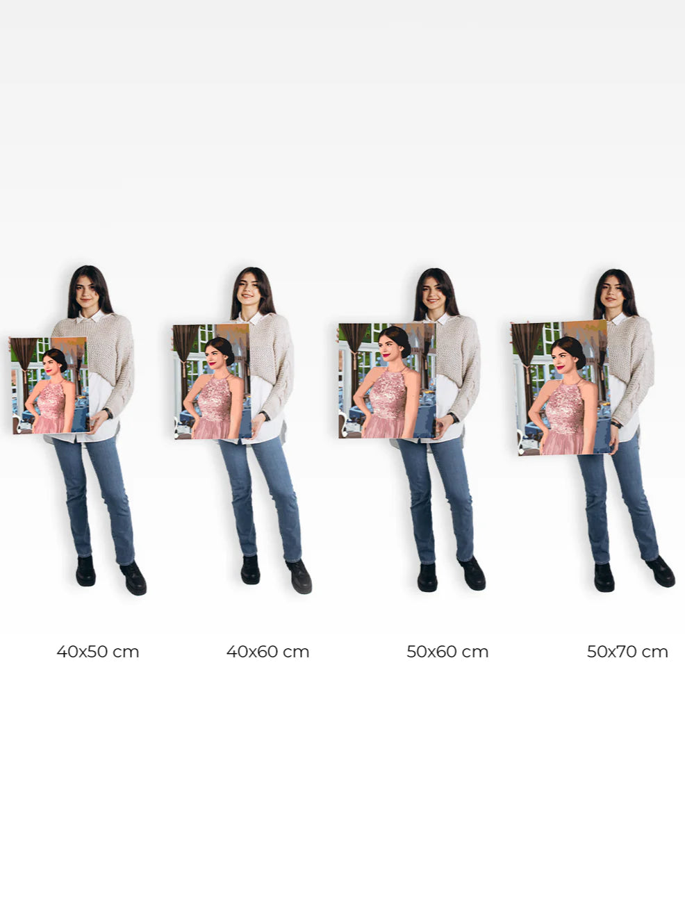 Custom paint by numbers by your Own photo
