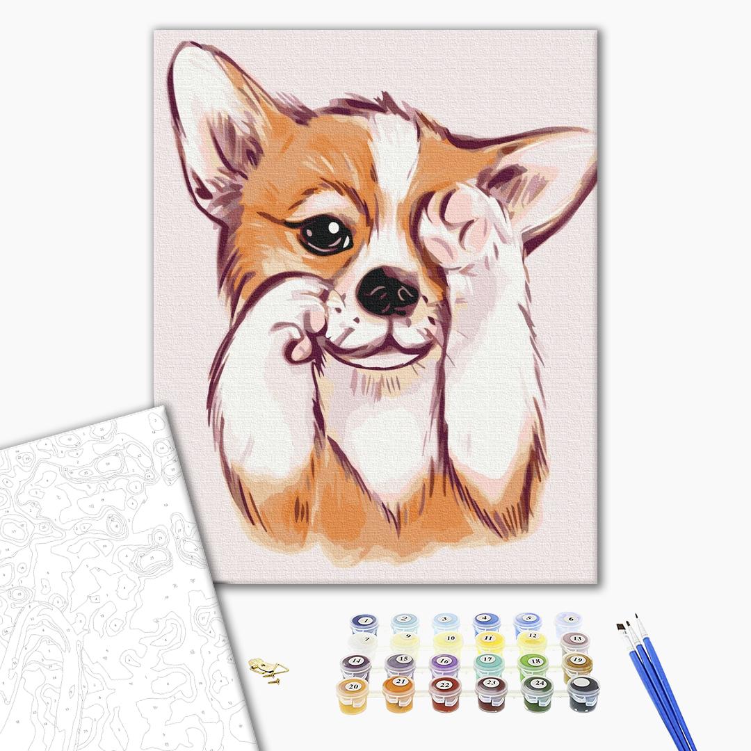 Painting by numbers Little fox (SBS002)