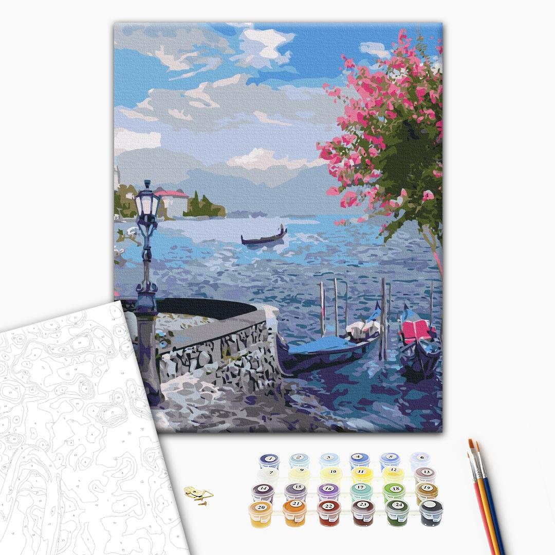 Painting by numbers Ancient garden by the sea 2 (BS53748)