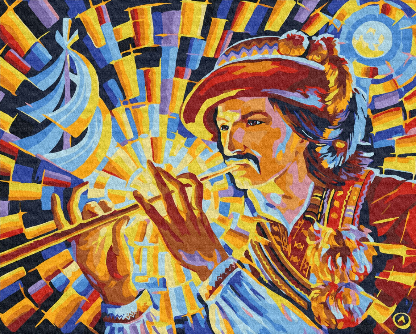 Painting by numbers Magic pipe ©Oleg Loburak (BS53766)