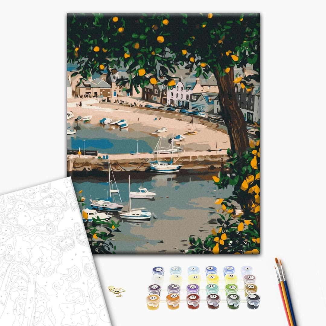 Painting by numbers A picturesque bay (BS53780)