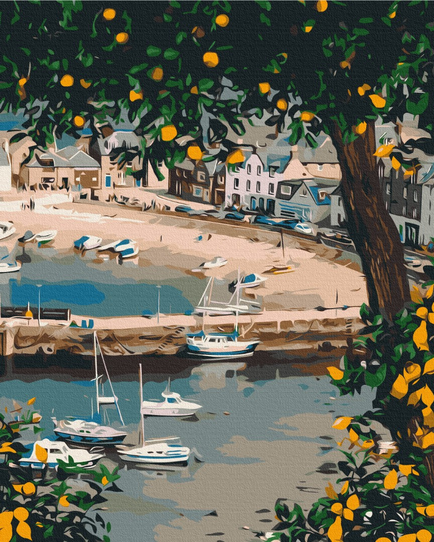 Painting by numbers A picturesque bay (BS53780)