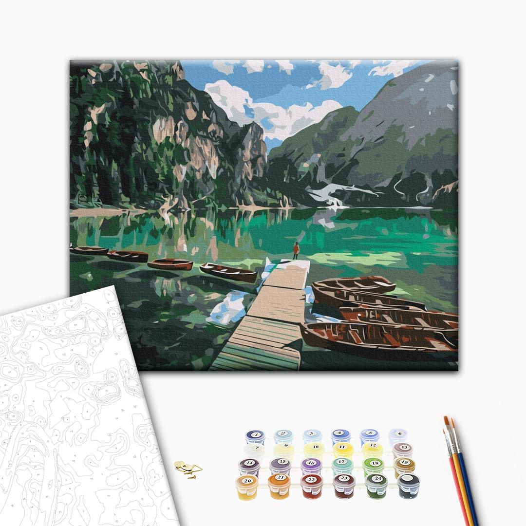 Painting by numbers Dolomites © Roksolana Baran (BS53777)