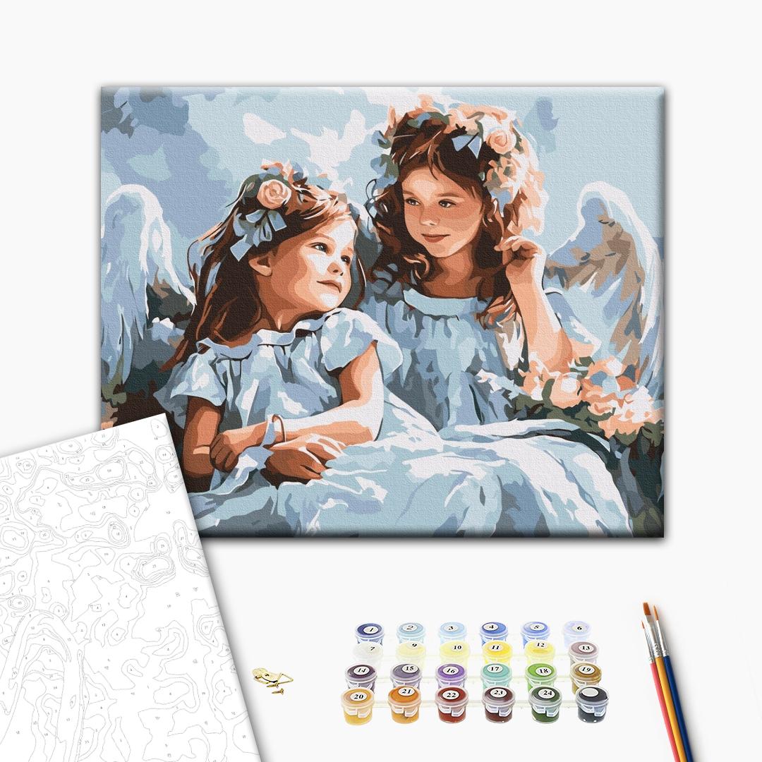 Painting by numbers Angels (BS53773)