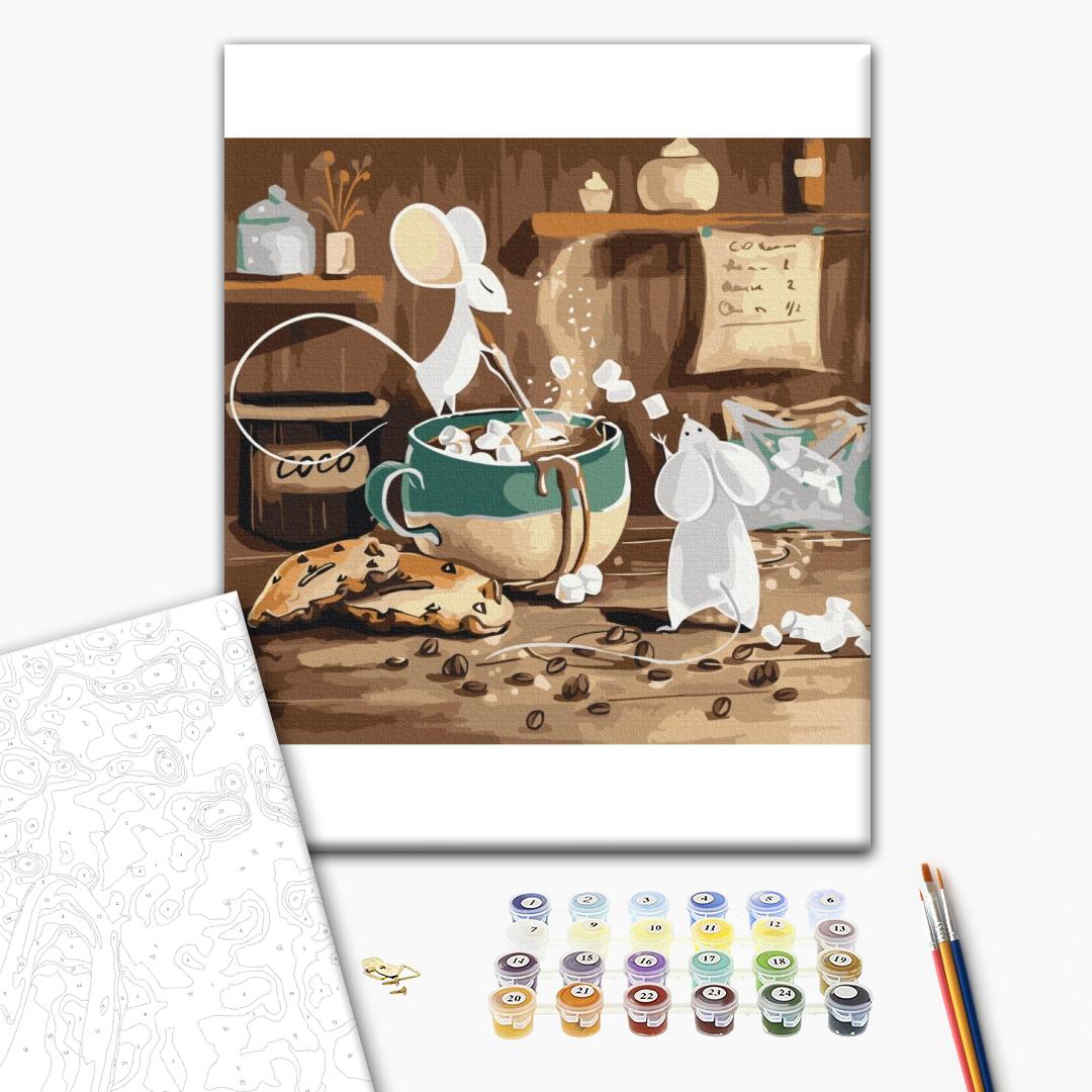 Painting by numbers Cocoa for mice @artdi.ua (SBS014)