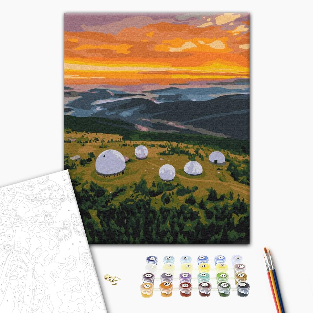 Painting by numbers RLS Pamir at sunrise © Sergiy Stepanenko (BS53790)
