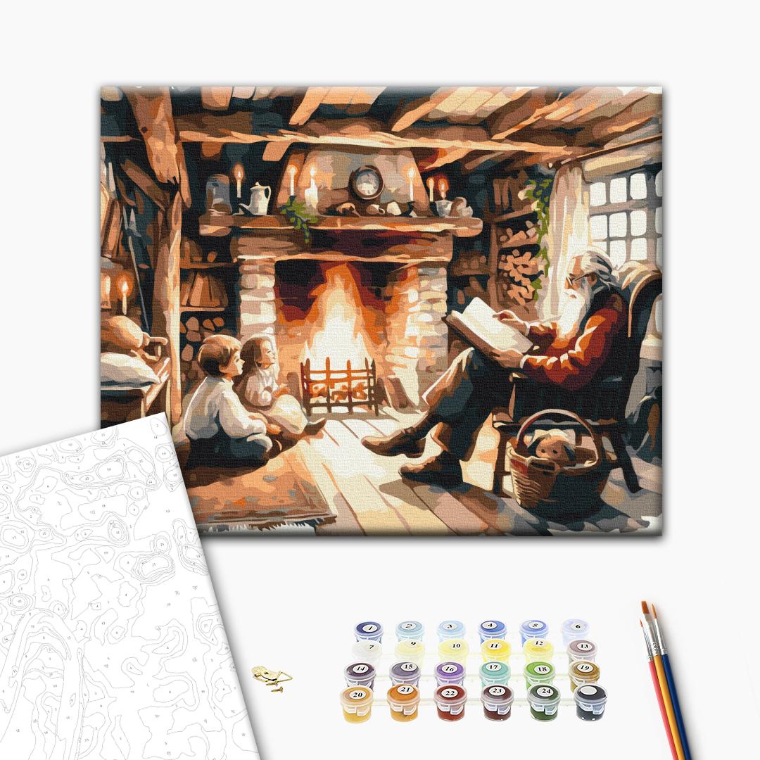 Painting by numbers New Year's fairy tale (BS53837)