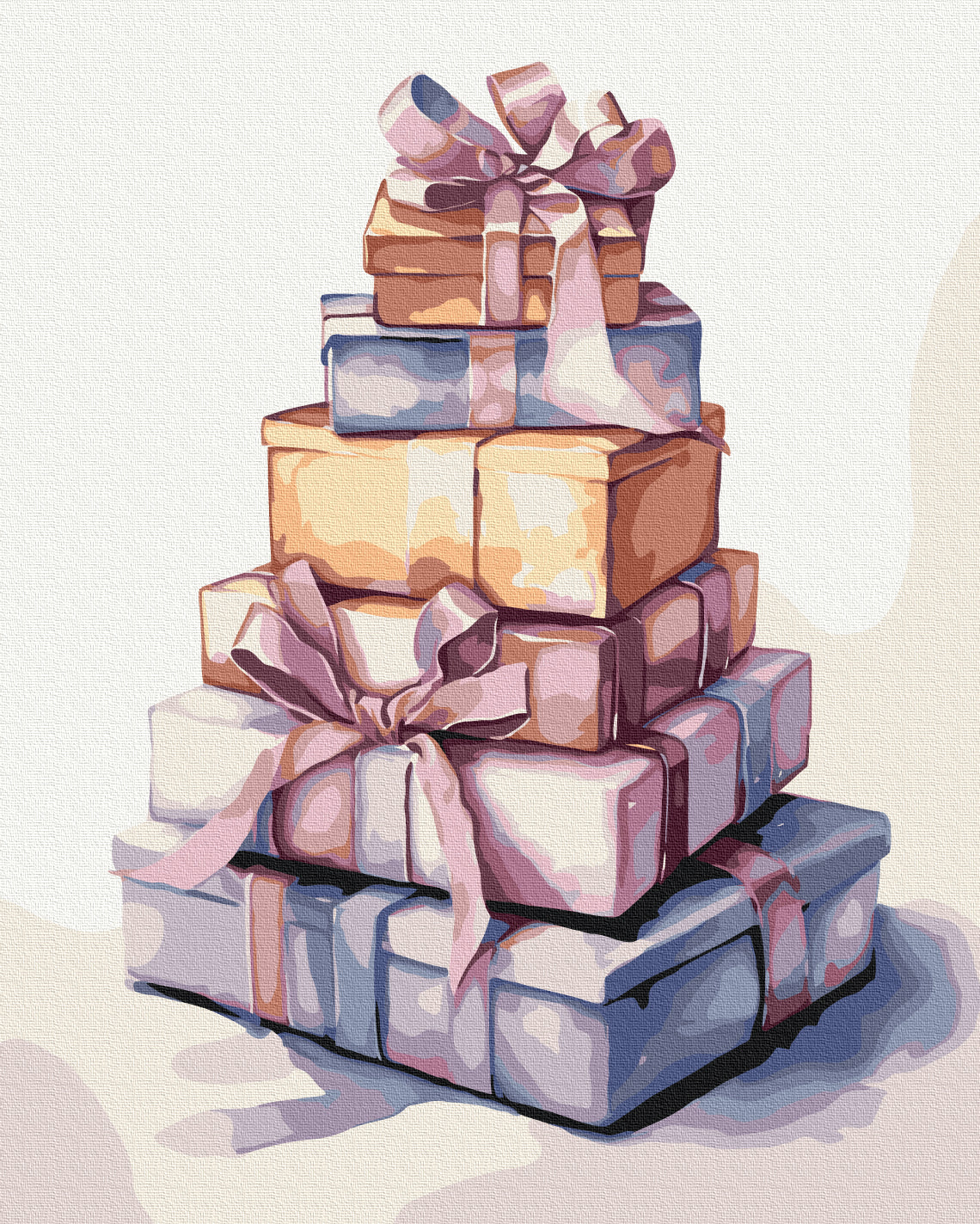Painting by numbers A pile of gifts (BS53843)