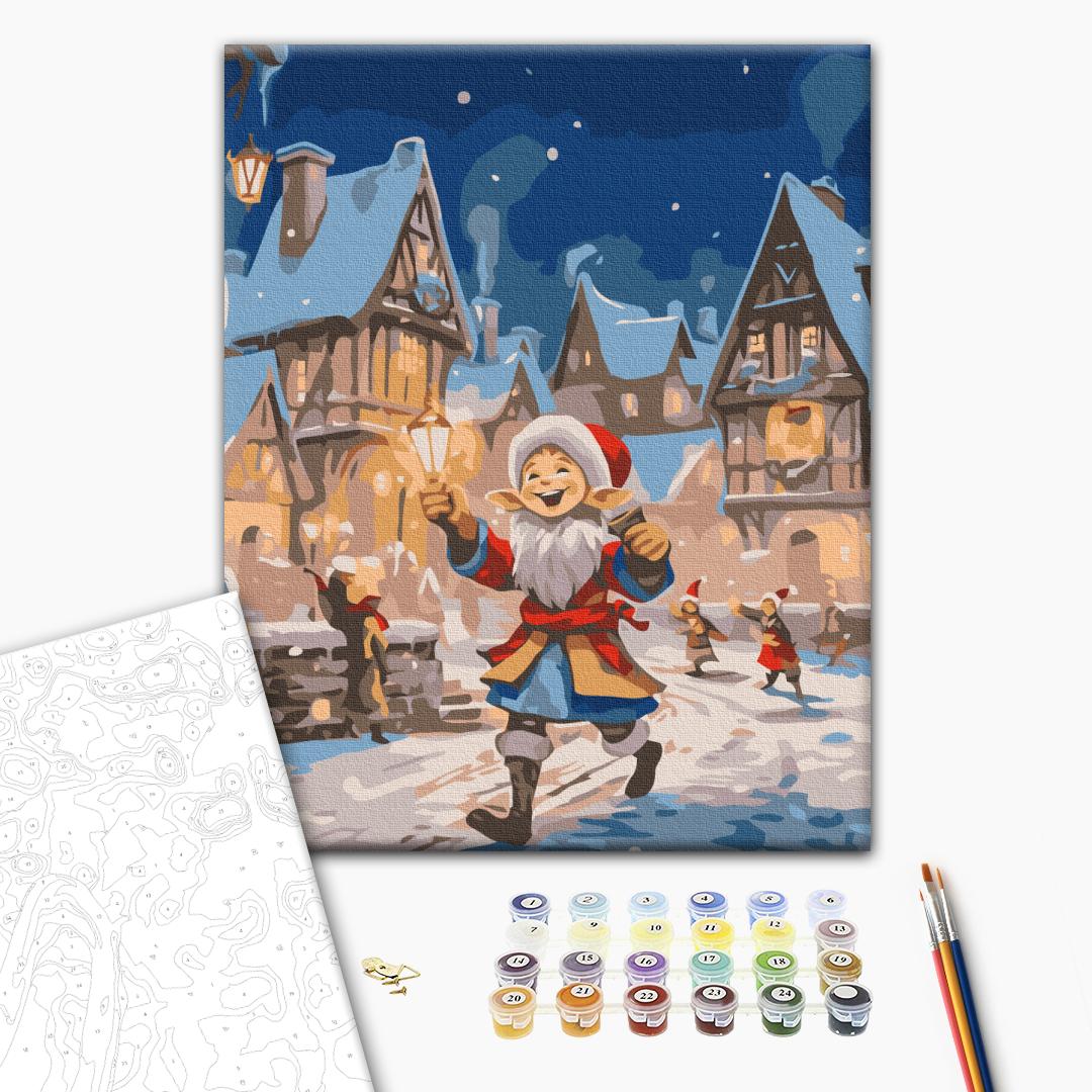 Painting by numbers Elf's mission (KBS0146)