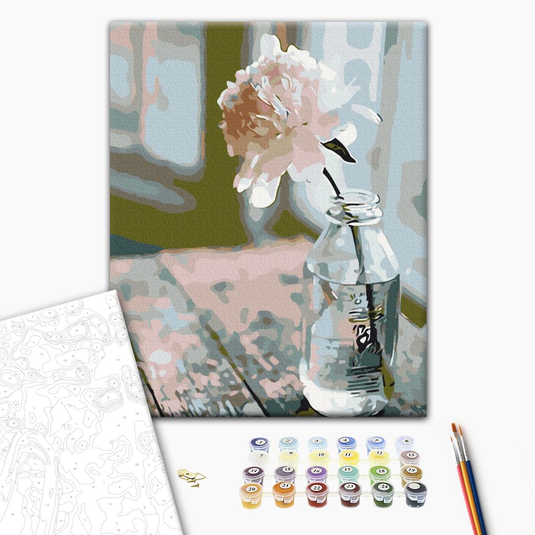 Painting by numbers Refined peony (RBS28245)