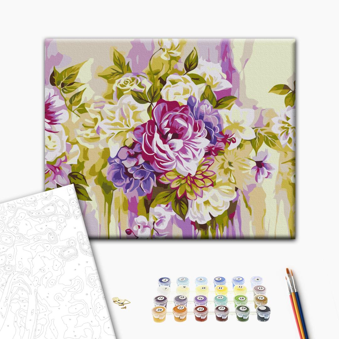 Painting by numbers Pastel still life © Anna Steshenko (RBS53564)
